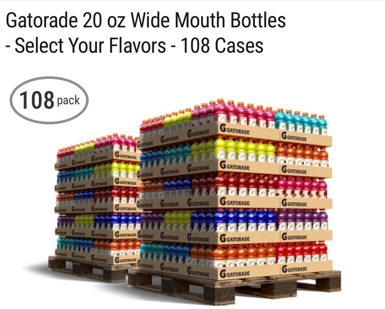 Gatorade Zero 20 oz Thirst Quencher - Image 2